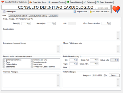 Cartella Clinica Cardiologia